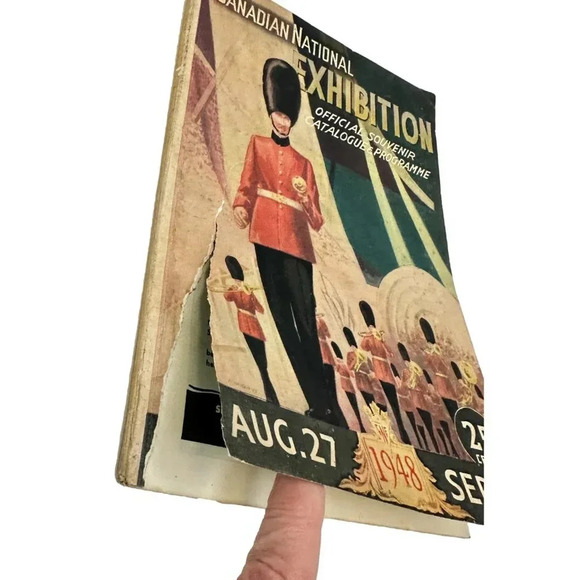 Canadian National Exhibition CNE 1948 Official Souvenir  Catalogue Program - Picture 10 of 12